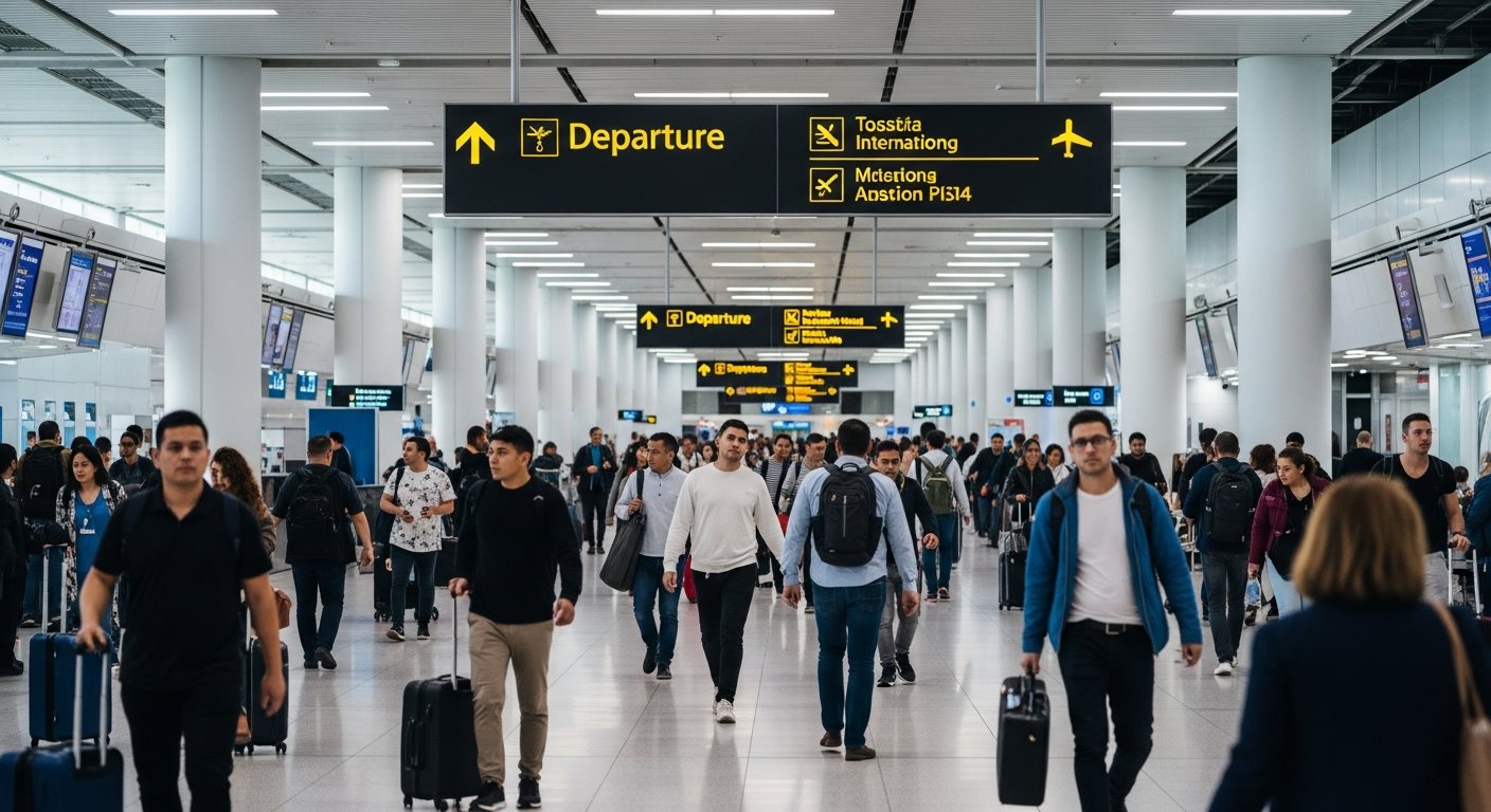 Oman airport terminal for transit passengers