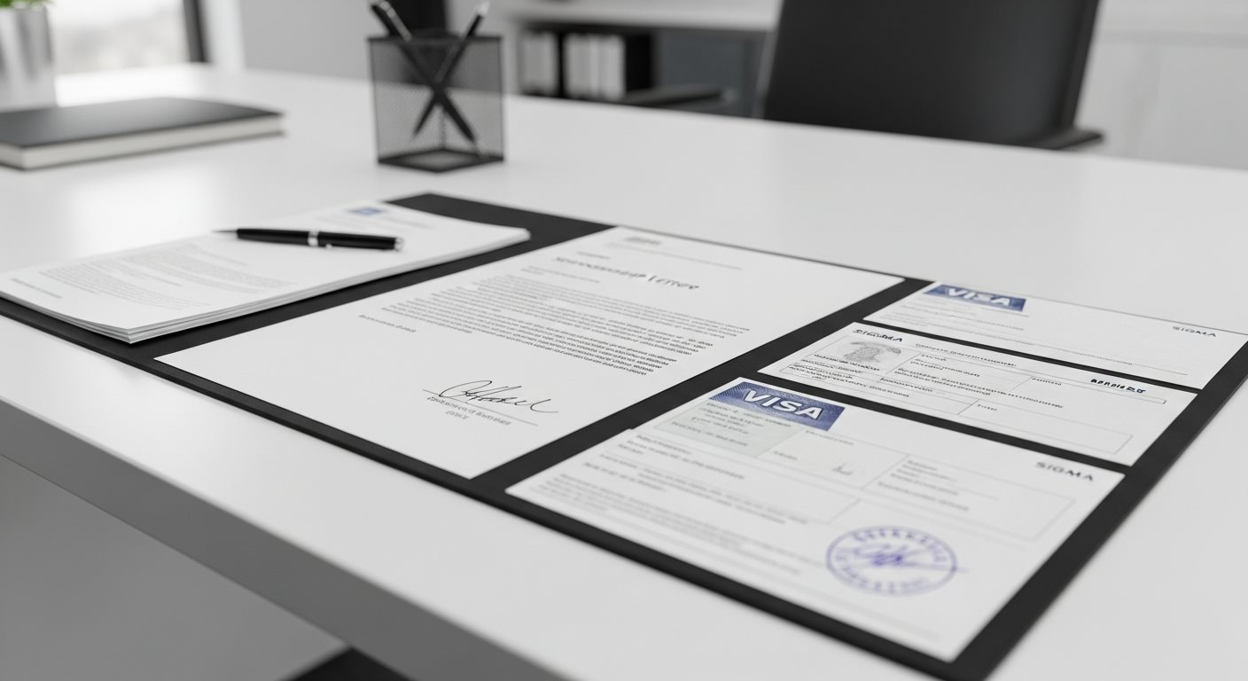 Sponsorship letter and documents for Oman visa application