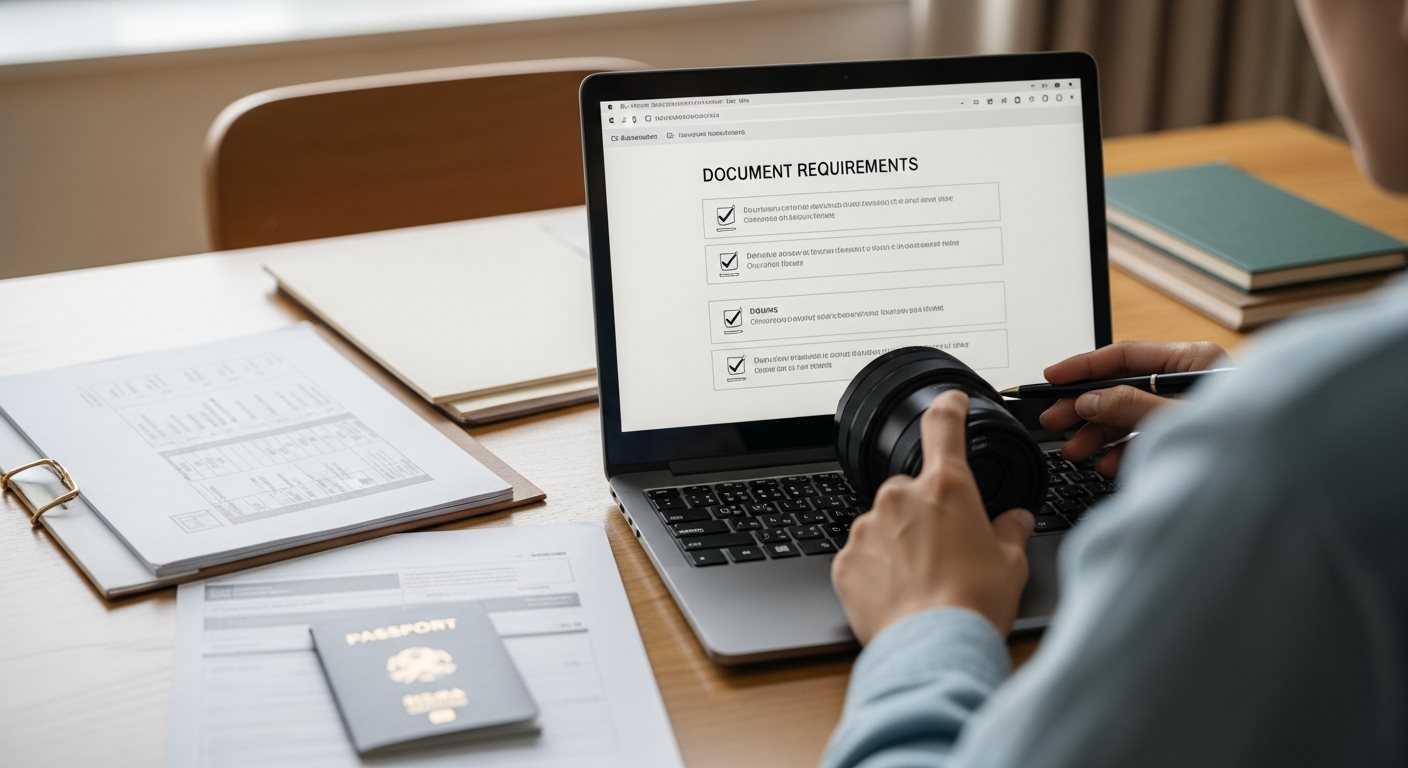 Document requirements for express eVisa