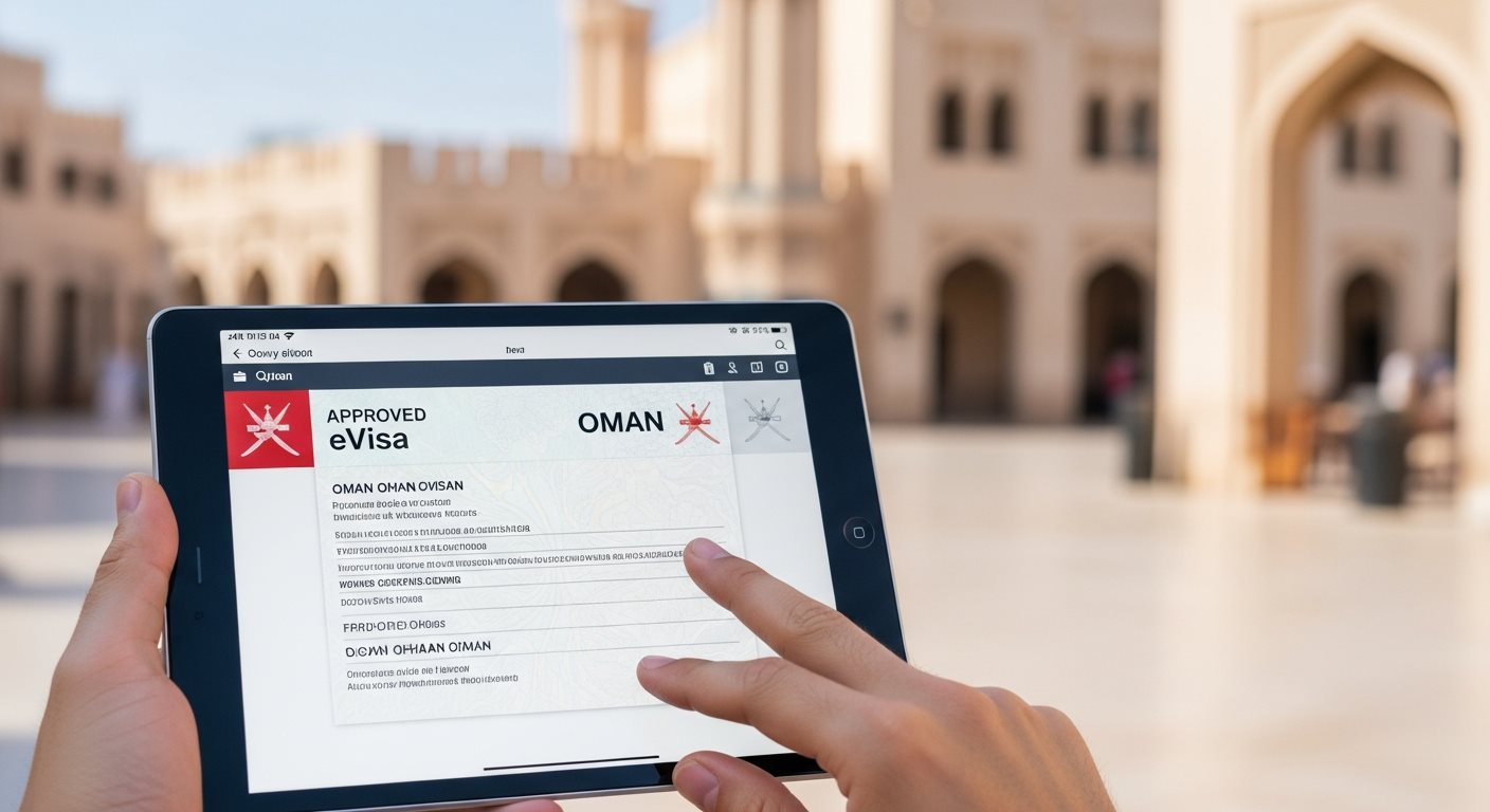 Approved Oman eVisa Document